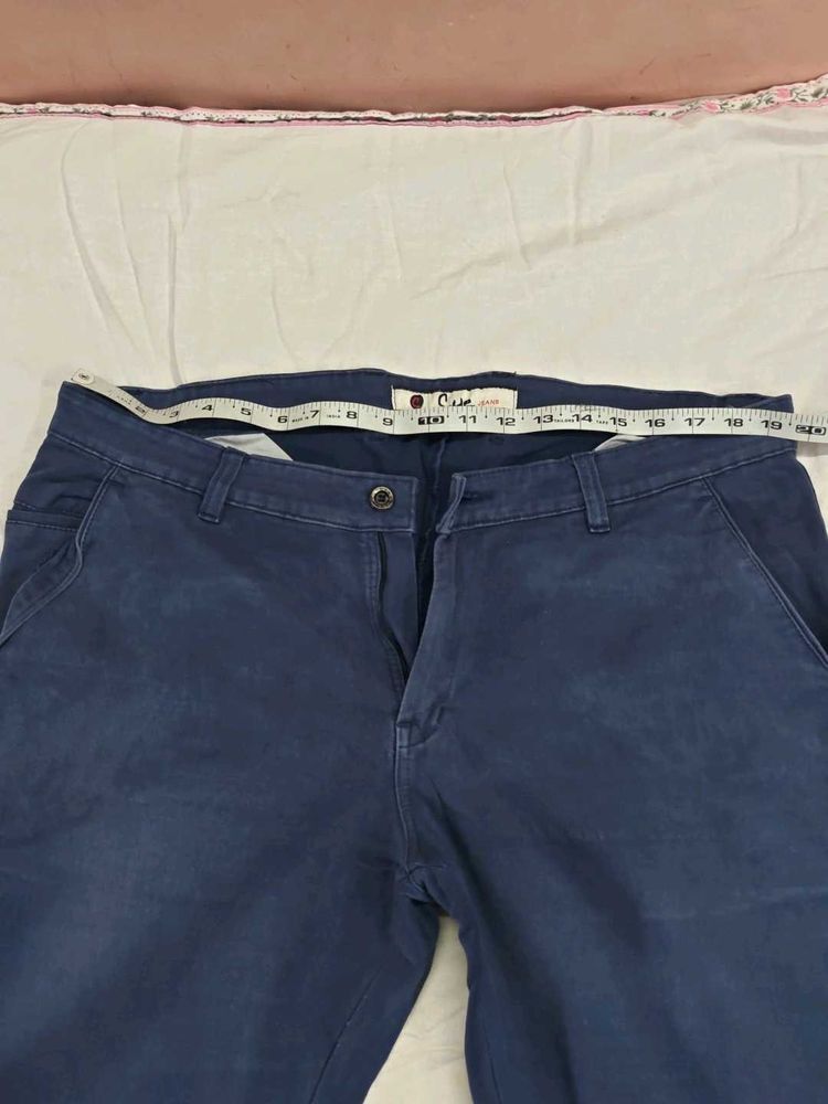 Men's Blue Chinos