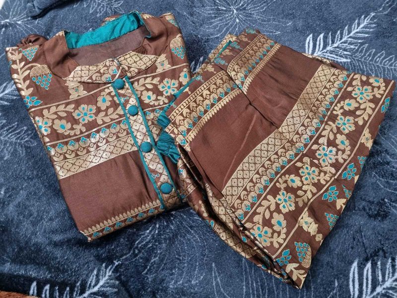 Brand New Beautiful Silk Suit