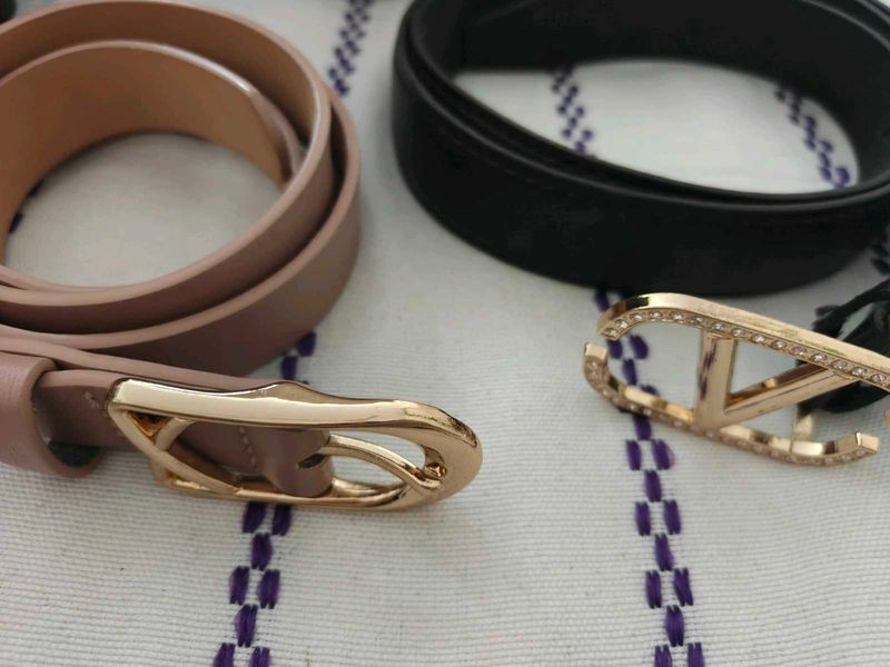 2 new Chic Belts n: Stylish Accessories