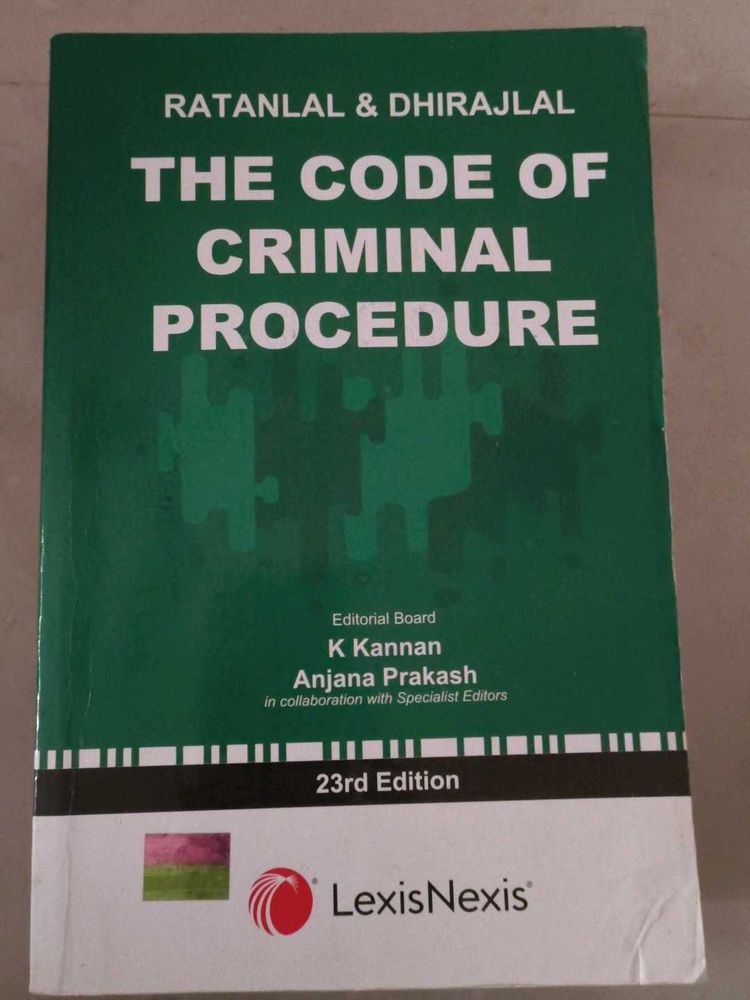 The Code of Criminal Procedure, 23rd Ed.