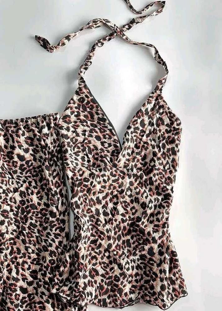 Leopard Print halter top