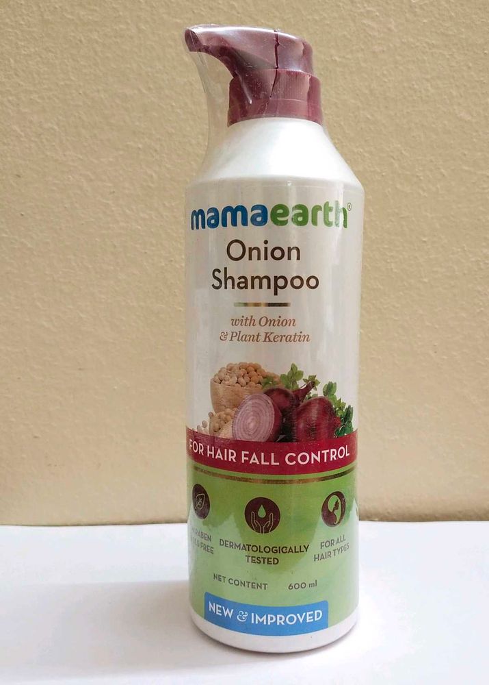 50% Off Mamaearth Onion Hair Fall Shampoo 600ml