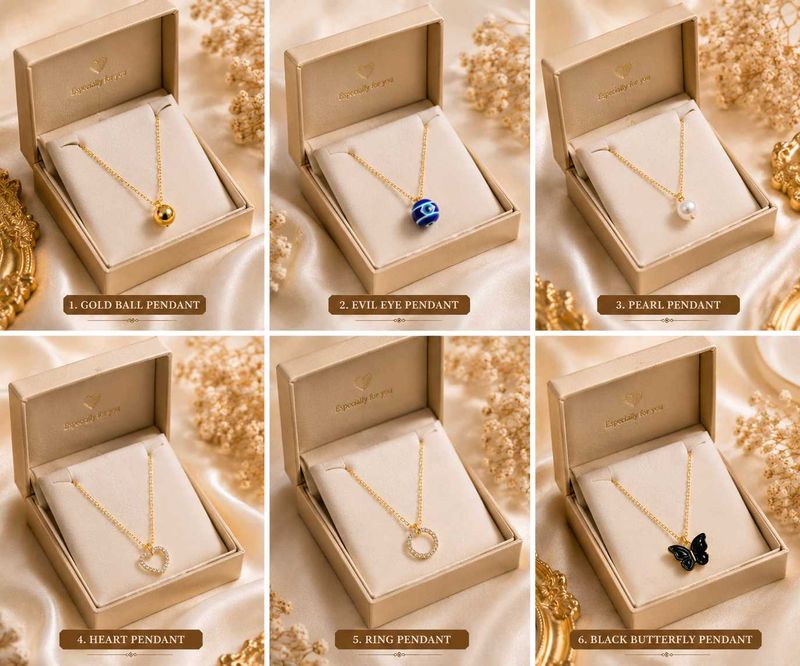Elegant Necklaces with Pendants