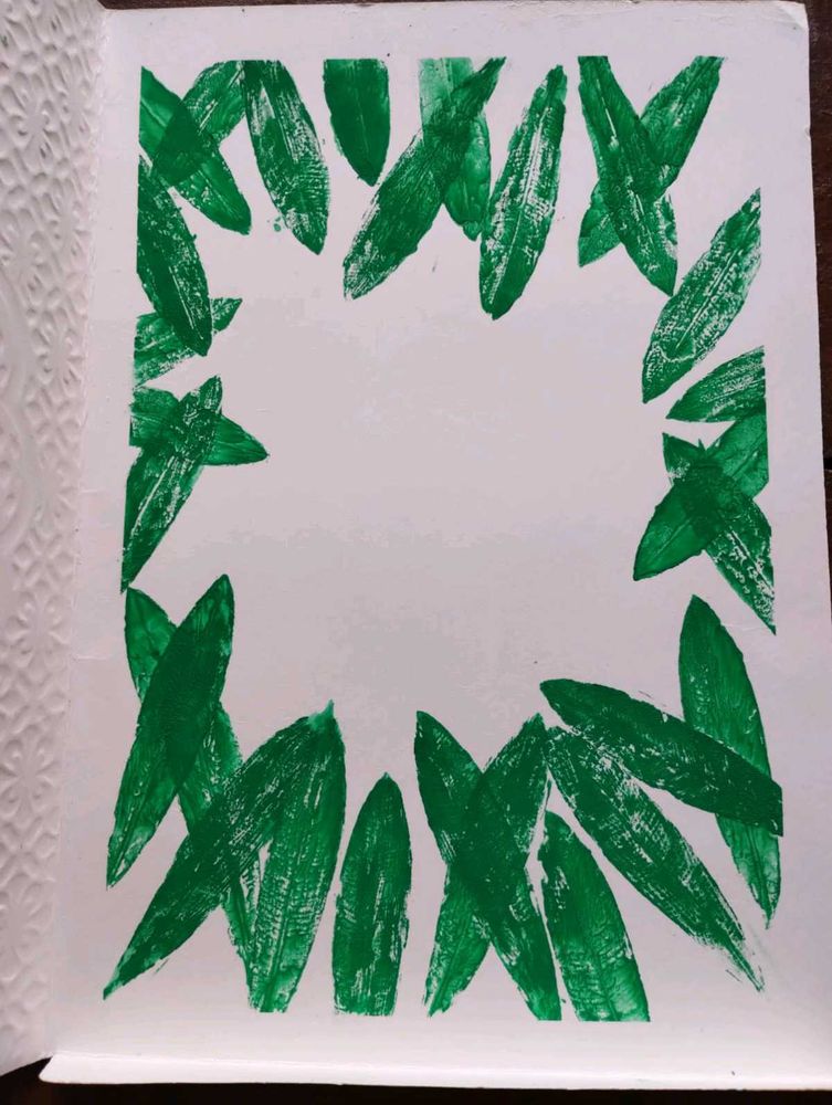 Leaf Art Customizable Greeting