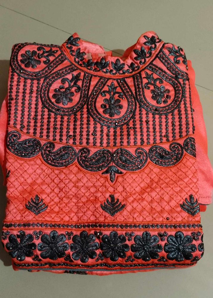 Elegant Embroidered Kurta Set