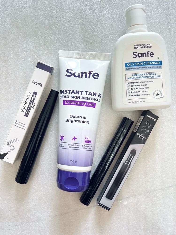 Sanfe Skincare &amp; Makeup Bundle