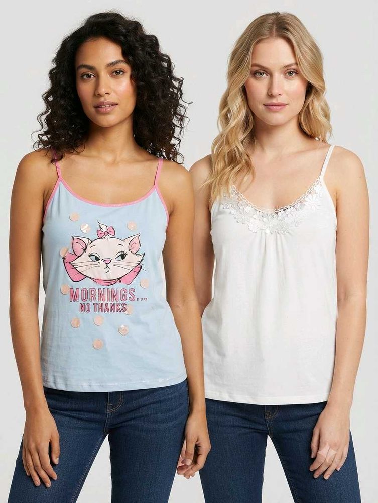 Bundle of 2 Women's Camisoles