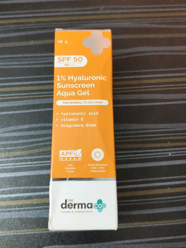 The Derma Co. 1% Hyaluronic Sunscreen