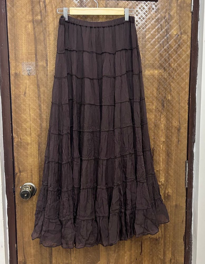Tiered Maxi Skirt(Brand new )