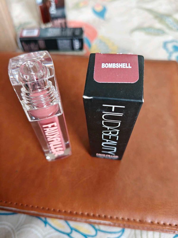 Huda Beauty Liquid Matte Lipstick - Bombshell