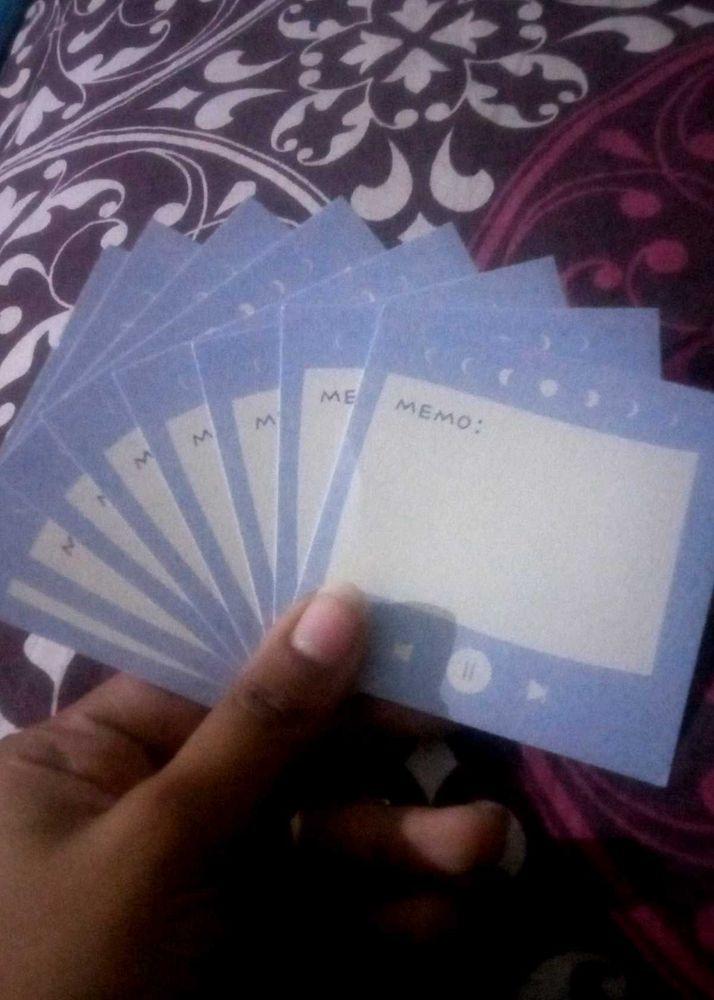 Cute Moon Phase Memo Pads