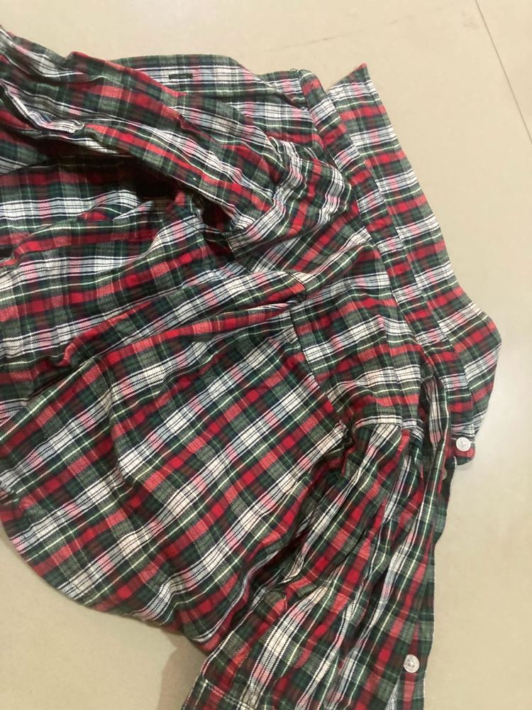 Plaid Flannel Shirt
