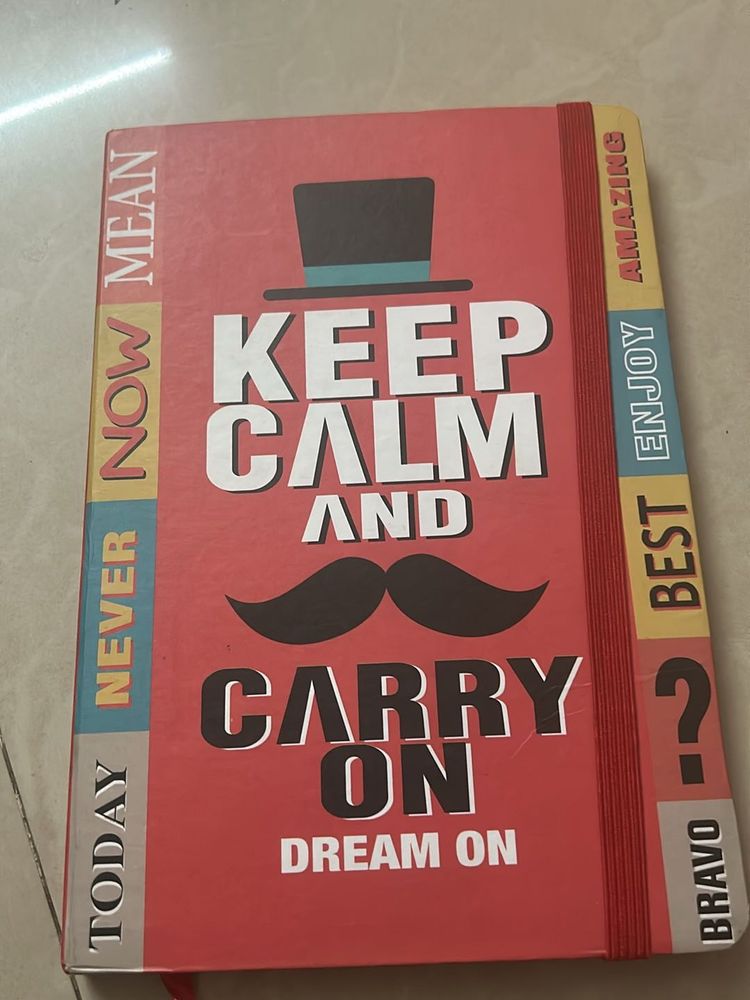 Brand New Ruled Pages Hard Bound Notebook