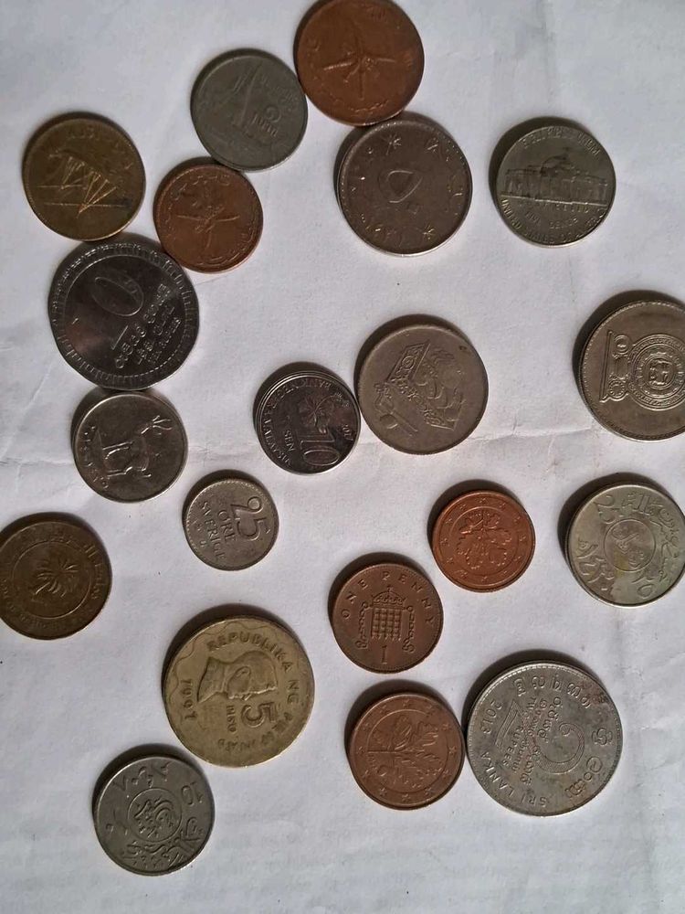 Any 3 Coins Foreign Coin Only