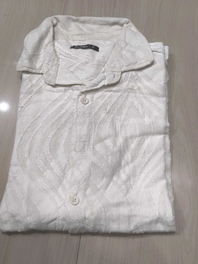Stylish Textured Men's Shirt