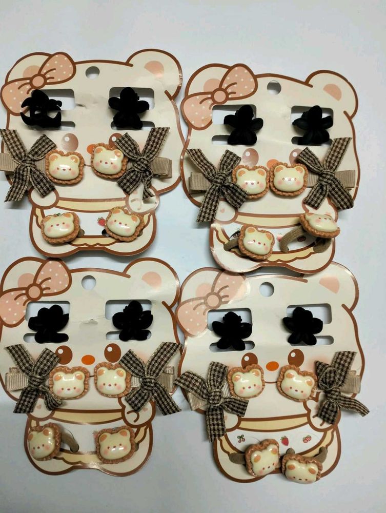 Kids Korean Hair Accessories Combo