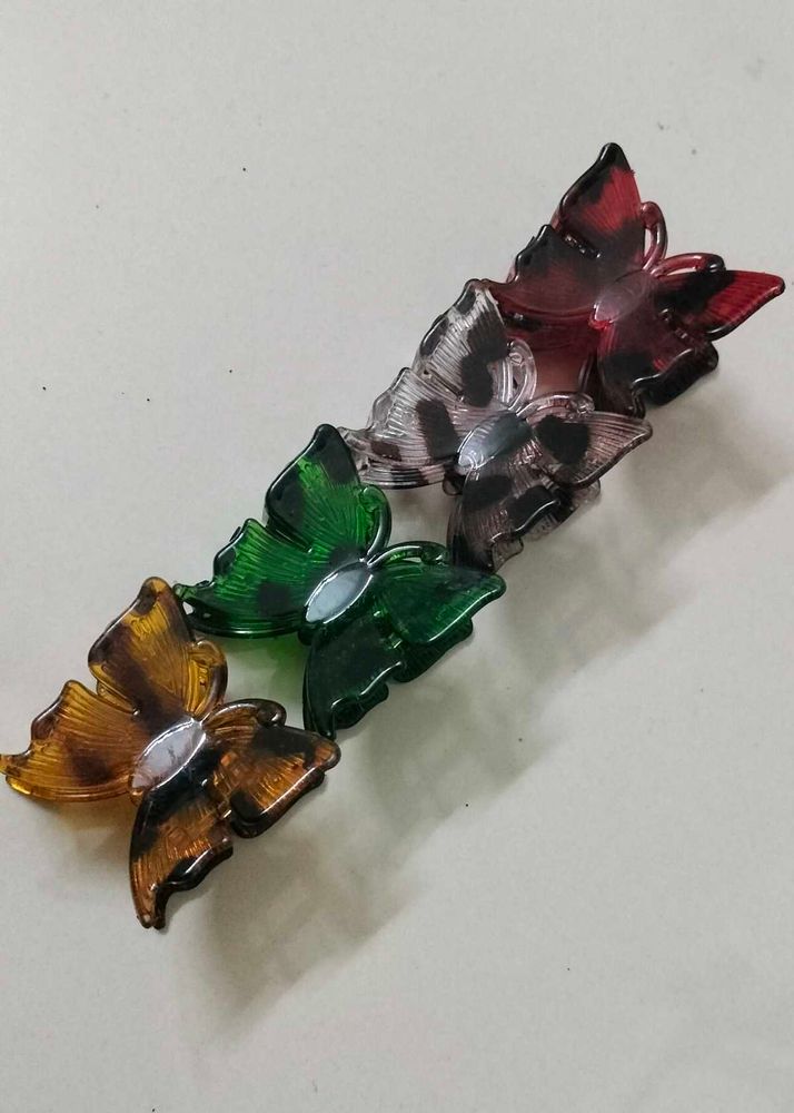 Brand new Butterfly Claw Clip Set 4