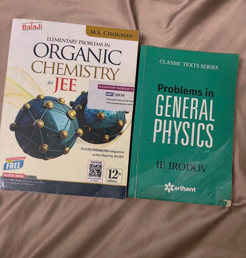 Organic Chemistry &amp; General Physics JEE Books