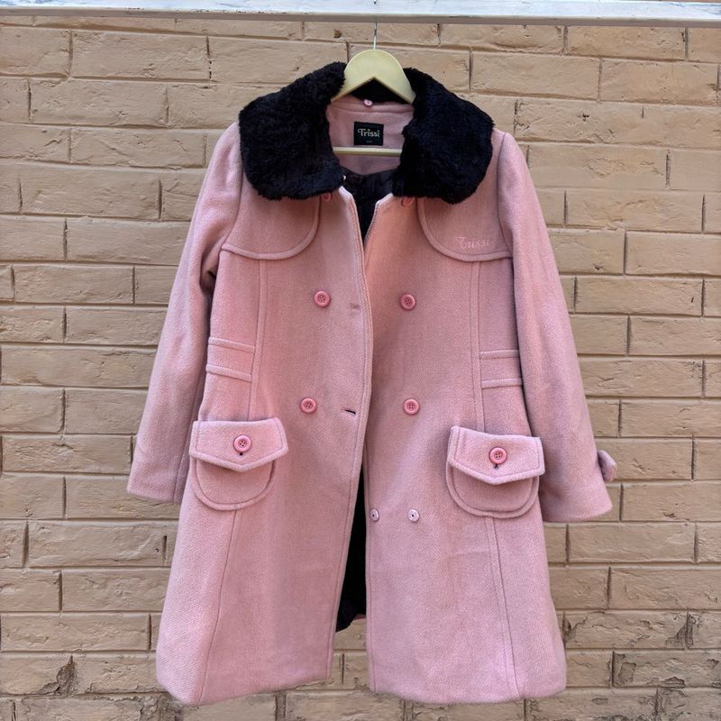 Pink Over Coat