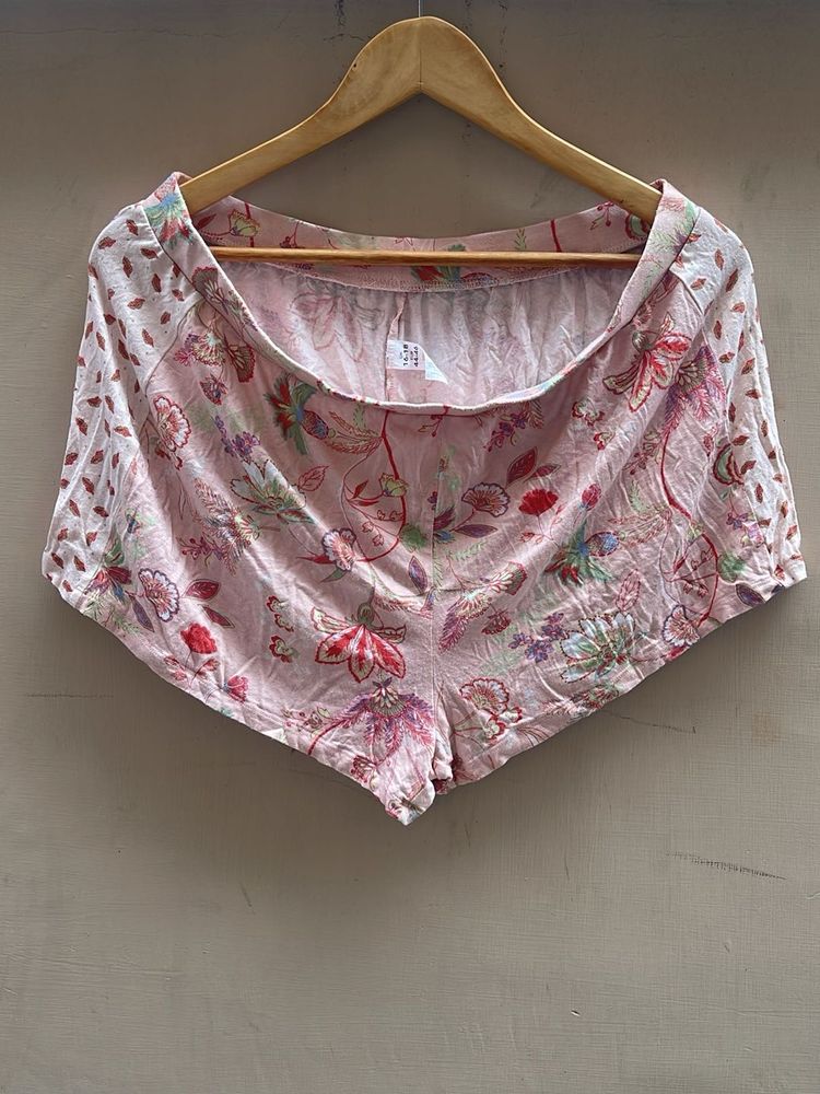 Floral Pajama Shorts