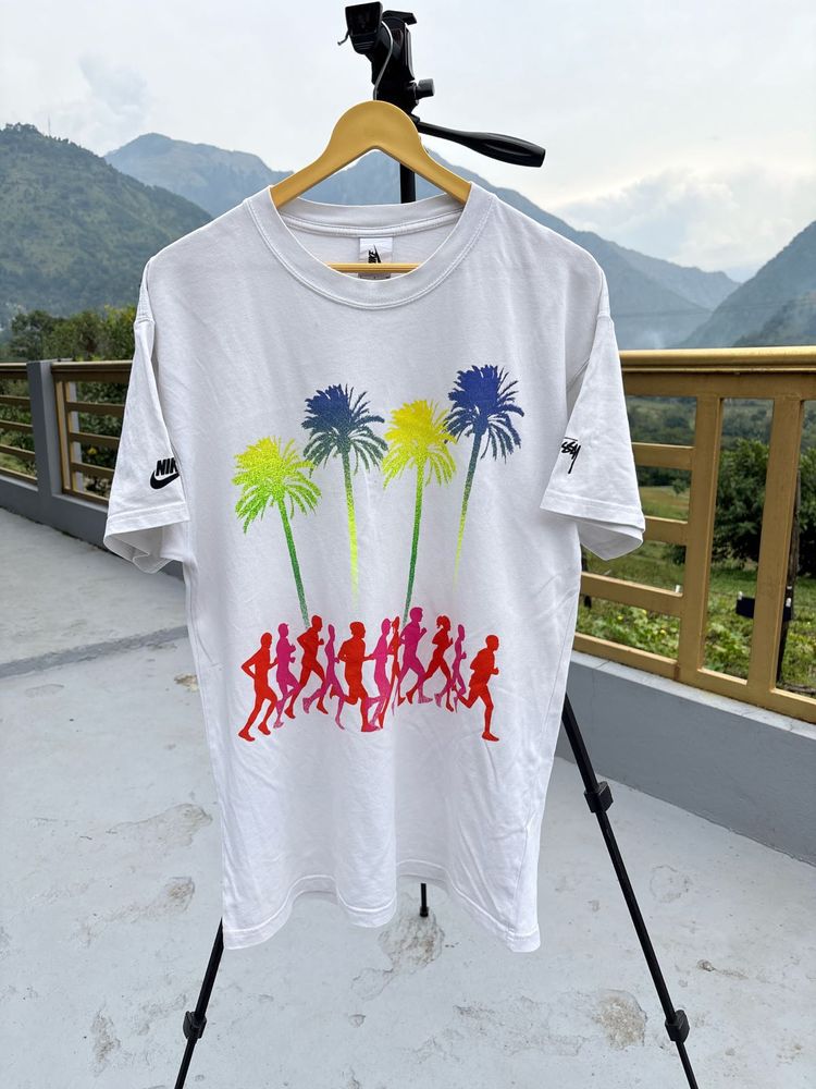 NIKE x STUSSY Graphic Print T-Shirt