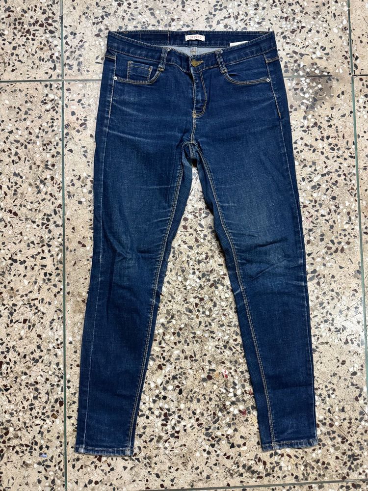 Dark blue Women Skinny jeans