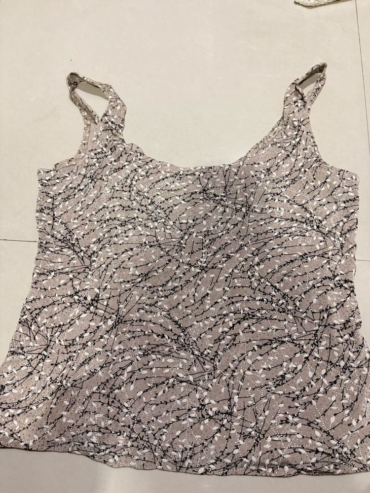 Lightweight Printed Camisole Top