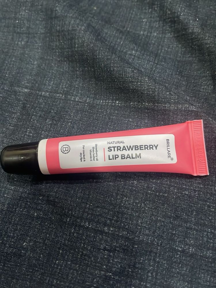 Natural Strawberry Lip Balm+ JS Tint
