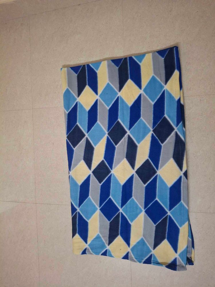 Stylish Geometric Print blanket single bed