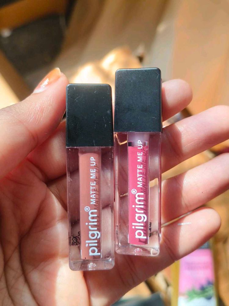 Pilgrim Matte Me Up Lipsticks(cash) combo