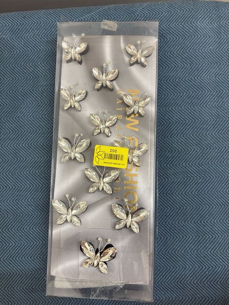 Sparkling Butterfly Embellishments