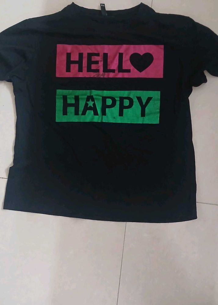 Hello Happy Graphic T-Shirt