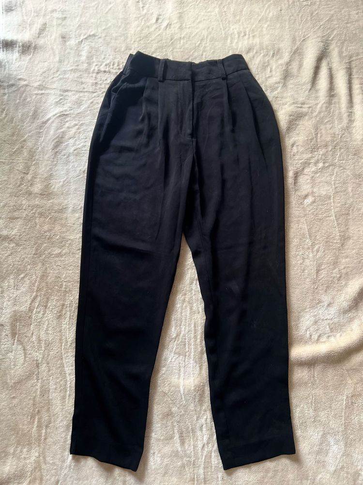Classic Black Tailored Trousers