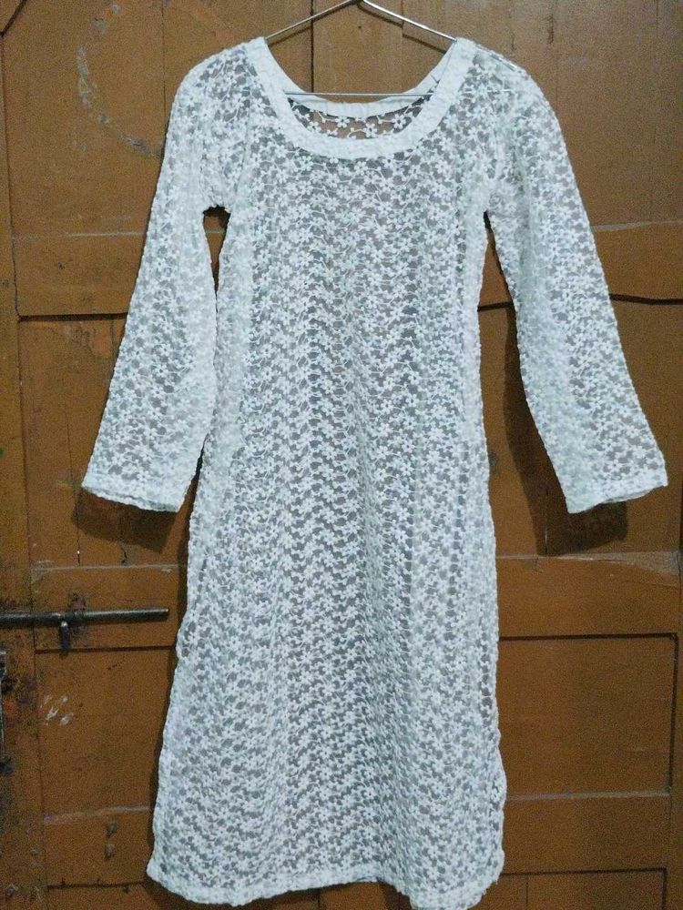White Lace Dress