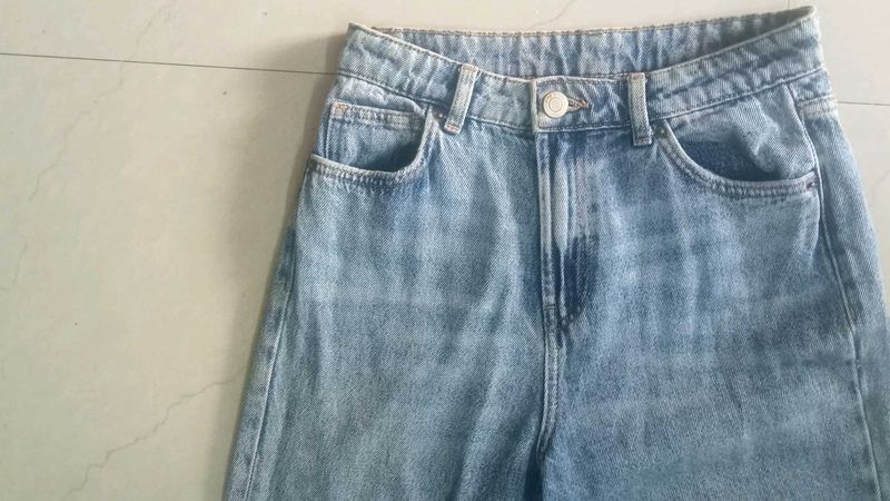 blue denim jeans