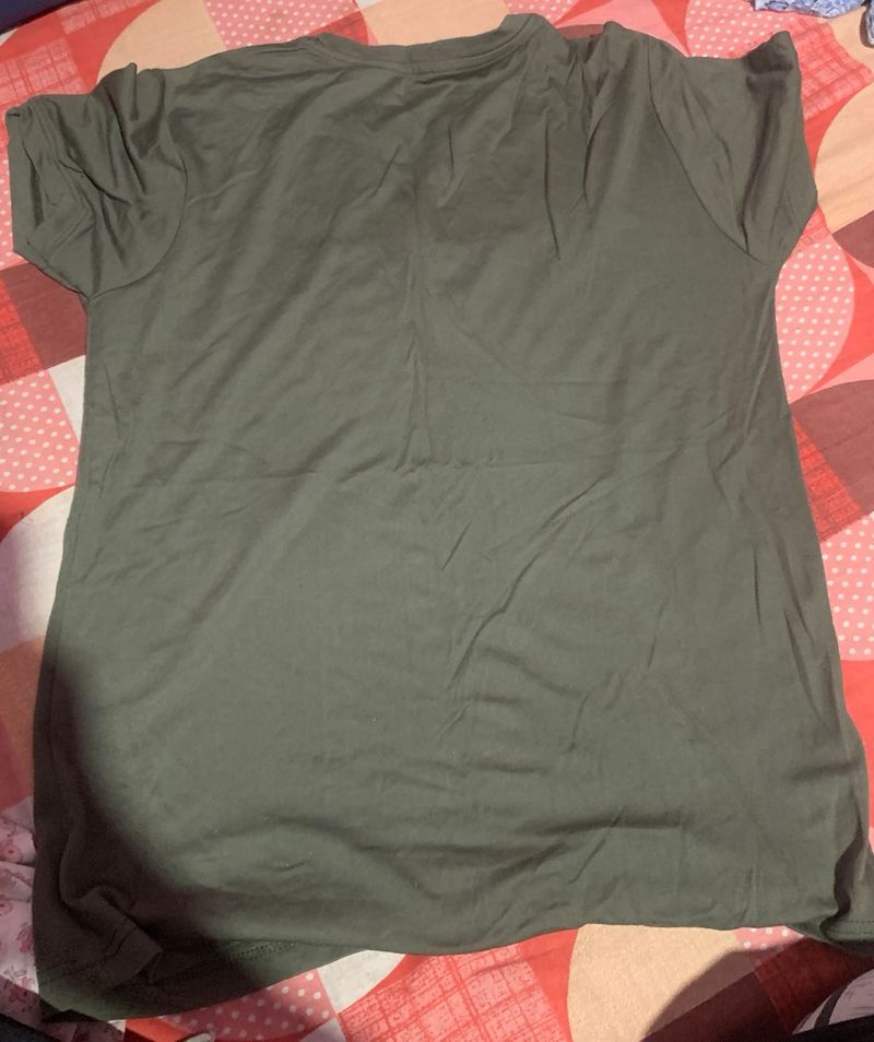 Olive Green T-Shirt