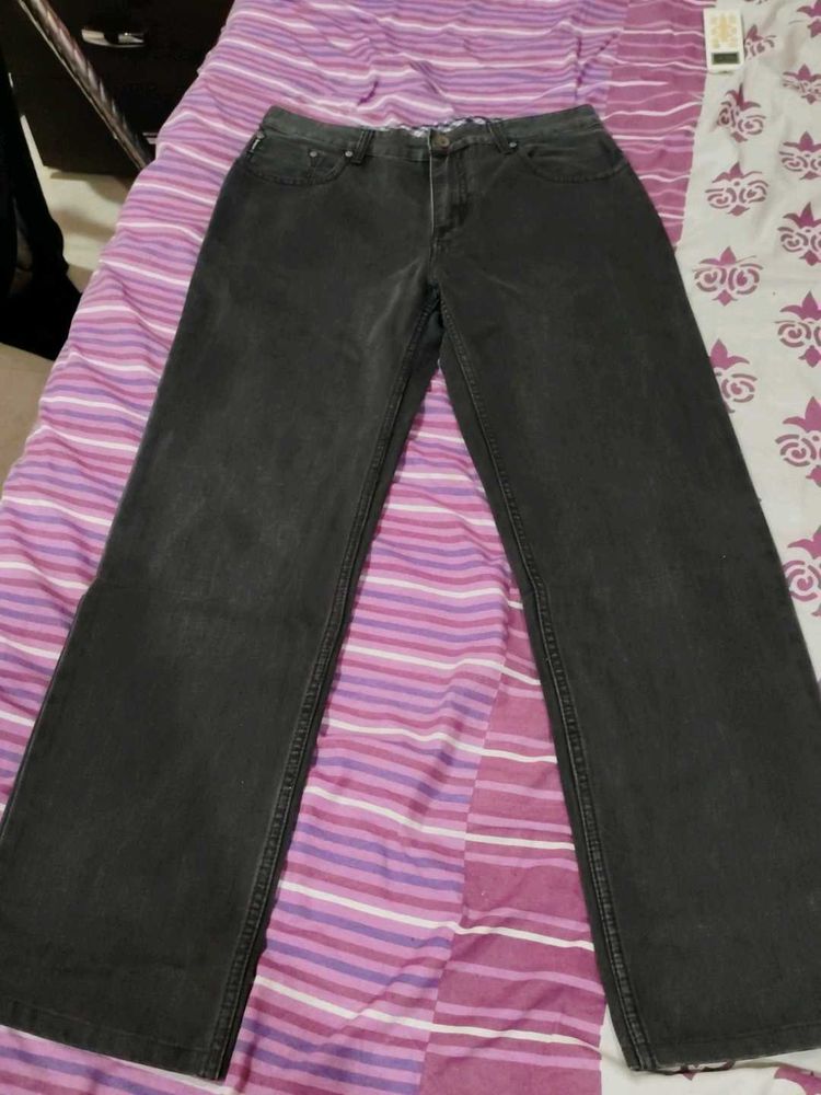 Dark Wash Wide Leg Jeans