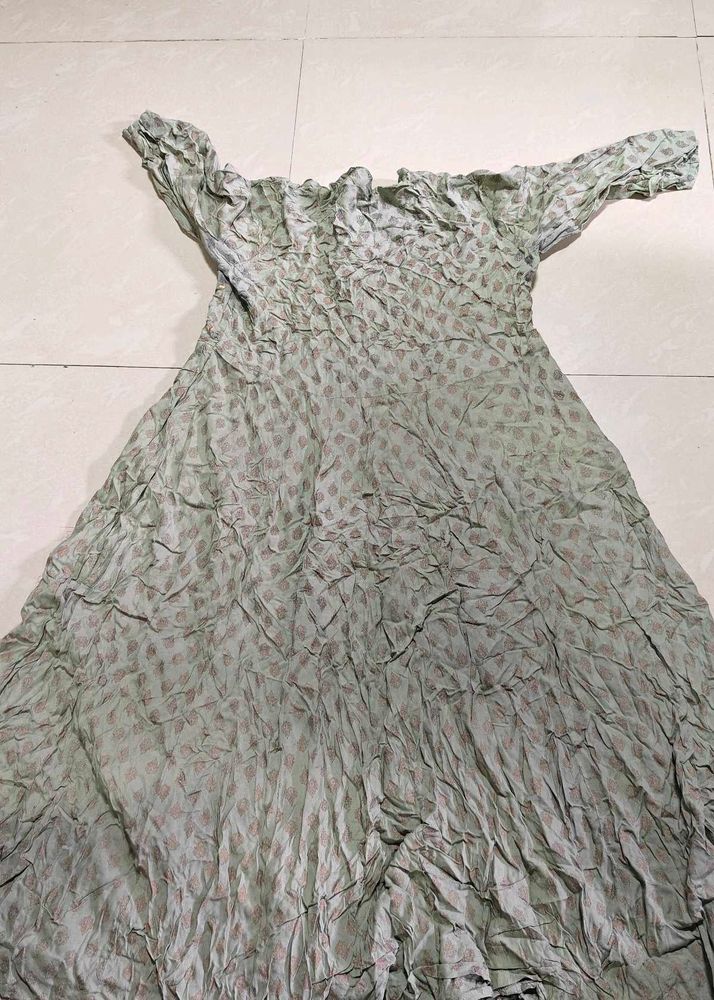 Light Green Ethnic Gown