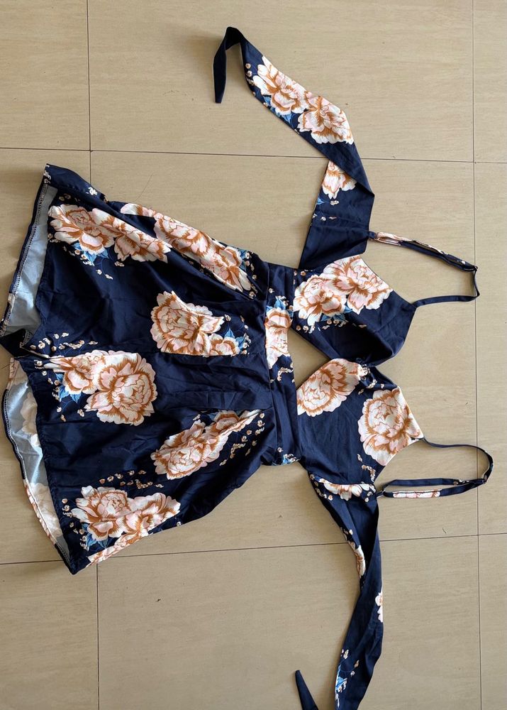 Floral Print Mini Sundress