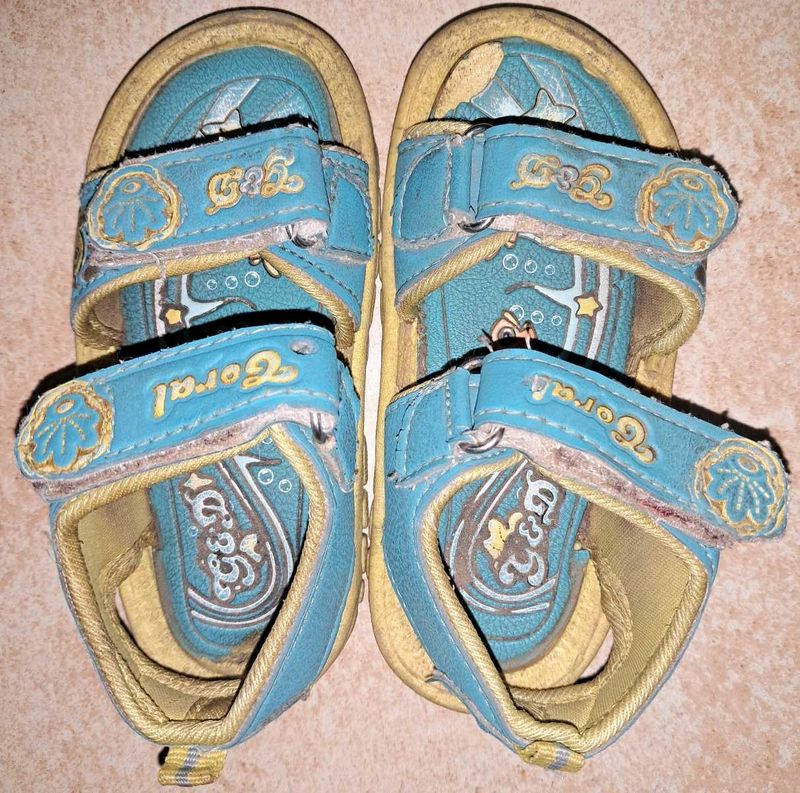 Kids Coral Sandals