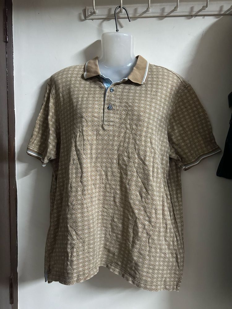 Men's Printed Polo Shirt
