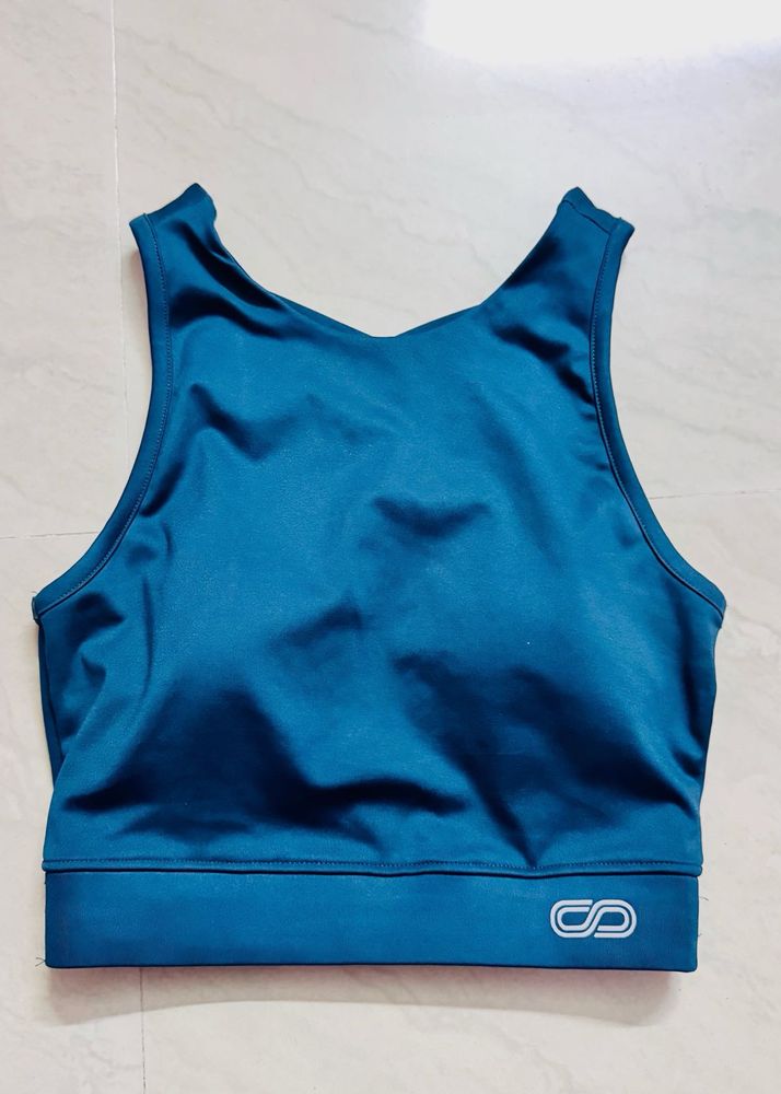 Teal Sports Bra