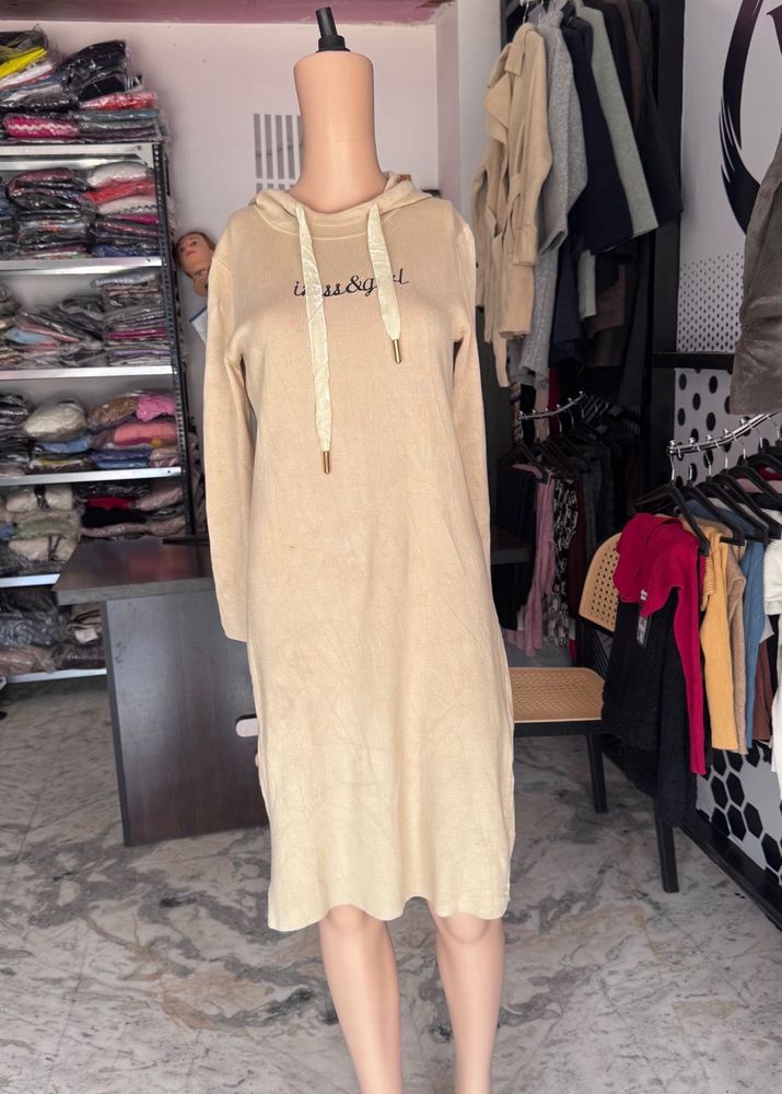 Casual Hoodie Dress