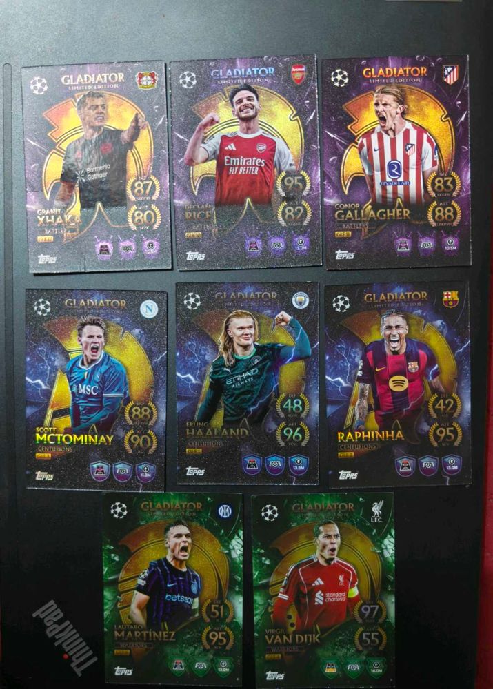 Topps Match Attax Gladiators Limited Edition