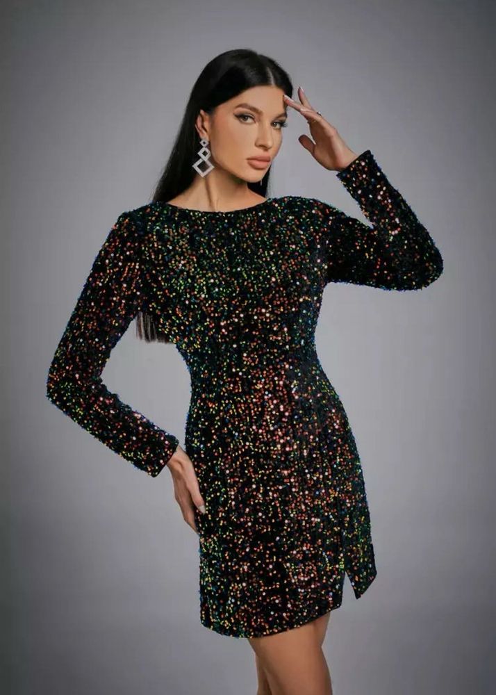Urbanic Sparkly Sequin Party Dress