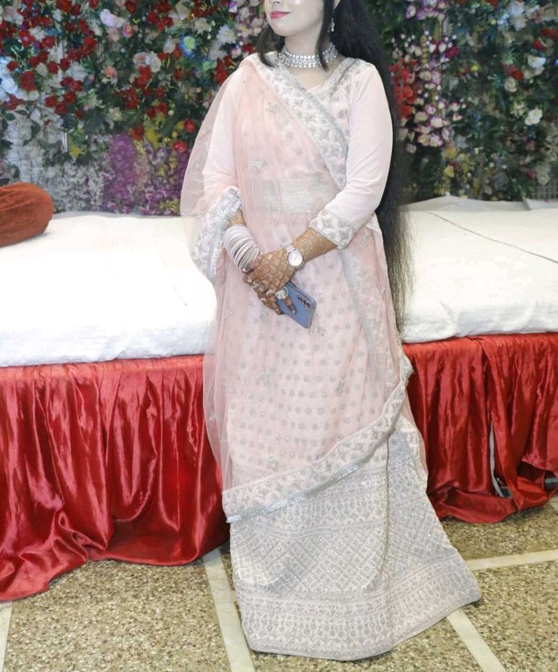 Beautiful Pink Lehenga Choli Set