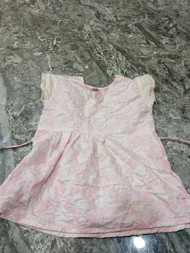Cute Pink Baby Girl Dress