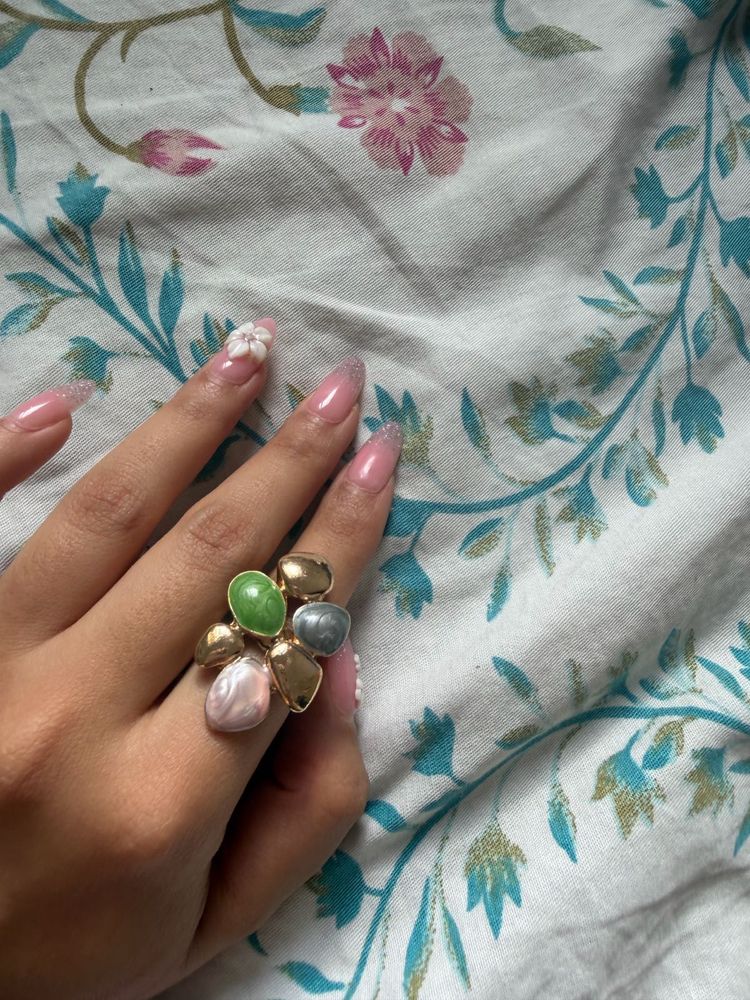 Boho Chic Statement Ring - Anti Tarnish