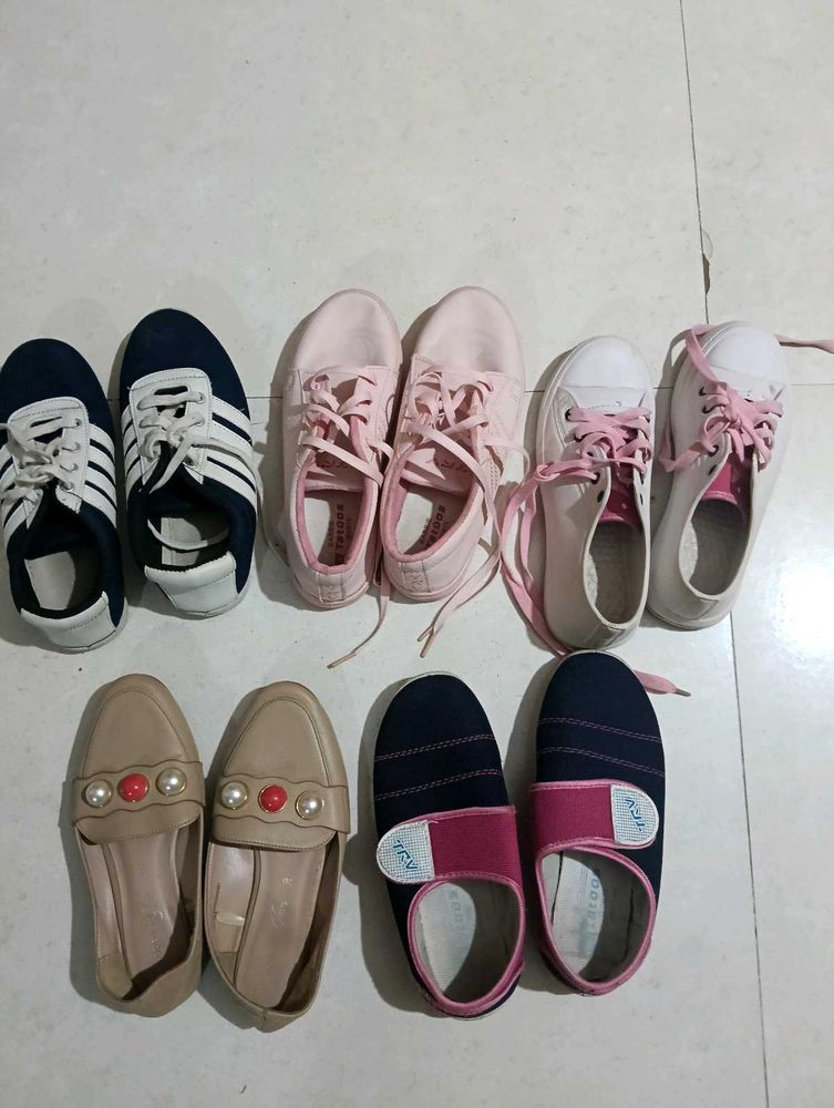 Assorted Women's Casual Shoes Lot