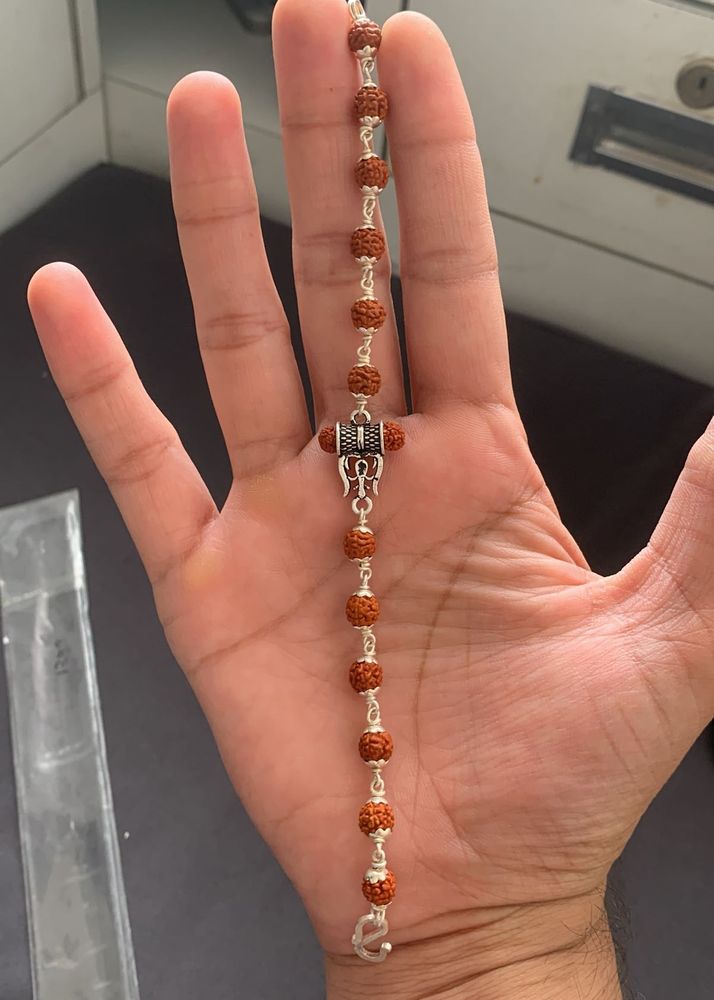 pure silver Rudraksha Bracelet
